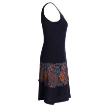 vishes Kleid Cutwork schwarz M