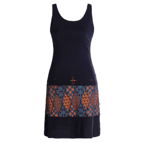 vishes Kleid Cutwork schwarz 3XL