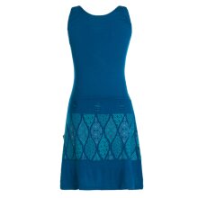 vishes Kleid Cutwork türkis L