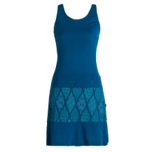 vishes Kleid Cutwork türkis XL