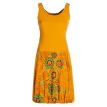 Vishes Damen Kleid Baumwolle geblümt Ballonkleid...