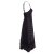 vishes Hippie Kleid Sommerkleid Lagenlook schwarz 38