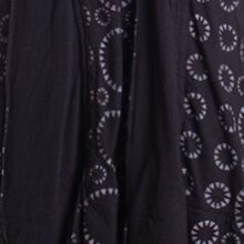 vishes Hippie Kleid Sommerkleid Lagenlook schwarz 40