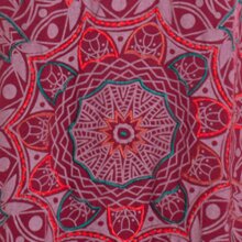 vishes Goa Kleid Tunika Minikleid dunkelrot 40