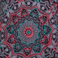 vishes Goa Kleid Tunika Minikleid schwarz 42