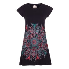 vishes Goa Kleid Tunika Minikleid schwarz 48
