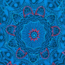 vishes Goa Kleid Tunika Minikleid türkis 42