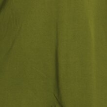 Vishes - Einfarbige Baumwoll Zipfel-Tunika Damen Langarm Herbst Asymmetrisch olive 42