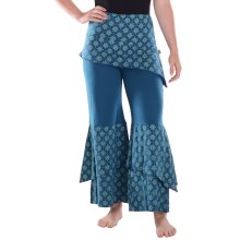 vishes Schlaghose Zipfelhose Hippie Hose Sommerhose
