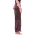 Vishes Schlaghose Zipfelhose Hippie Hose Sommerhose aus Jersey bedruckt braun 36