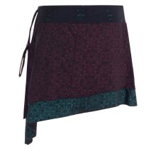 Vishes Damen Mini-Rock Baumwolle Blumen-Muster extra...