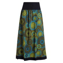 Vishes - Langer Damen Herbst-Rock Herbströcke Bunt...