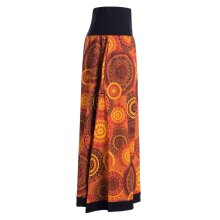 Vishes - Langer Damen Herbst-Rock Herbströcke Bunt...