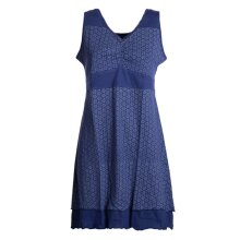 Vishes - Kurzes Damen Kleid Blumentunika Hemdchen...