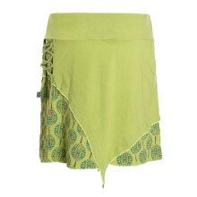 Vishes Damen asymmetrischer Mini-Rock Baumwolle...