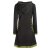Vishes - Extra warmes Damen Elfenkleid Winterkleid Sweatkleid Eco-Fleece olive 42