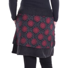 Vishes - Thermorock warmer Damen Winterröcke kurz...