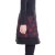 Vishes Fleecerock Damen Bedruckt Mandala A-Linie Taschen Winterrock schwarz 42