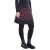 Vishes Fleecerock Damen Bedruckt Mandala A-Linie Taschen Winterrock schwarz 42