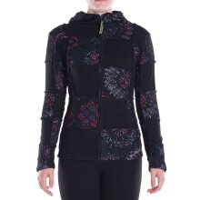 Vishes - Damen-Jacke Blumen-Sweatjacke Hippie-Jacke...