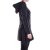 Vishes - Extra warmes Damen Winterkleid Pullover-Kleid Sweatkleid Eco-Fleece schwarz 48