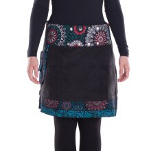 Vishes - Damen Warmer Wickelrock Rock zum Wickeln mit...