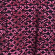 Vishes - Langarmshirt-Kleid Leicht Kurze Damen Kleider Langarm Tunika retro schwarz-dunkelrot-40