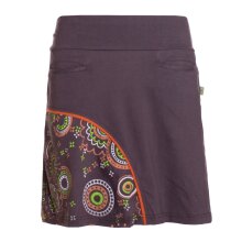 Vishes Damen A-Linie Rock Baumwolle Mandala-Muster...