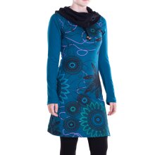 Vishes - Damen Mandala-Kleid Schal-Kragen...