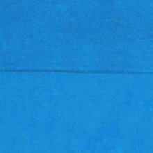 Vishes - Rock Damen Knielang Bio Baumwolle Breiter Bund Jersey Röcke Basic hellblau 42