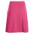 Vishes - Rock Damen Knielang Bio Baumwolle Breiter Bund Jersey Röcke Basic rosa 42
