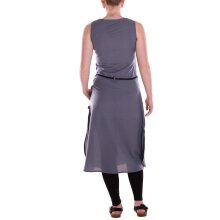 Vishes Langes Sommerkleid Damen Ärmellos Gürtel...