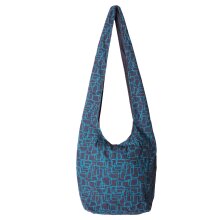 Vishes Umhängetasche Beuteltasche bedruckt Hippie, Yogi Tasche