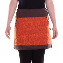 Vishes Minirock Damen Bedruckt Breiter Bund Jersey...