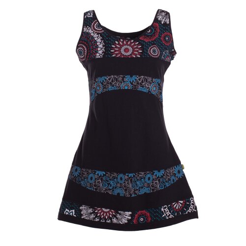 Kleid, Baumwolle schwarz XL