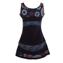 Kleid, Baumwolle schwarz XL