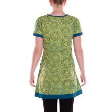 Vishes Damen Mini-Kleid Baumwolle geometrisch Pull On mit...