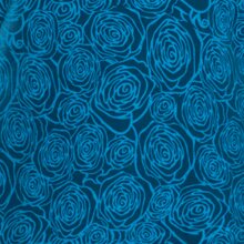 Vishes Damen Mini-Kleid Baumwolle geometrisch A-Linie Rundhalsausschnitt mit Taschen türkis 44