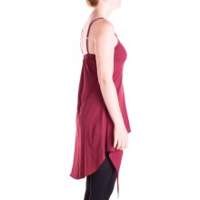 Kleid A-2312, Baumwolle dunkelrot S