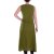 Vishes Damen Wadenlang Kleid Baumwolle Casual Pull On verstellbar olive 48