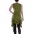 Vishes Damen Wadenlang Kleid Baumwolle Casual Pull On verstellbar olive 48