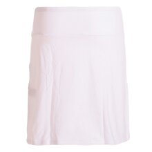 Vishes - Kurzer Damen Basic Rock Bio-Rock Baumwoll-Rock Einfarbig Schlicht weiß 40