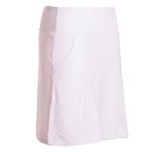 Vishes - Kurzer Damen Basic Rock Bio-Rock Baumwoll-Rock Einfarbig Schlicht weiß 40