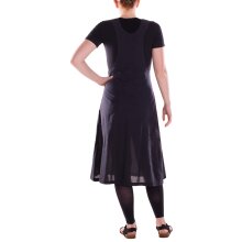 Vishes Damen Wadenlang Kleid Baumwolle Casual Oversize...