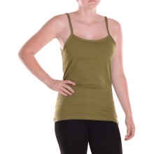 Vishes Sommertop Damen Träger Verstellbar Unifarben...