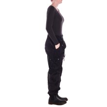 Vishes Cordhose Haremshose warm mit Band und Knöpfe schwarz 36