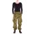 Vishes Cordhose Haremshose warm mit Band und Knöpfe olive 42