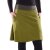 Vishes Damen A-Linie Rock Baumwolle casual elastischer Bund mit Kordel-Zug und Taschen olive-grün 36