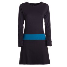 Vishes Damen A-Linie Kleid Baumwolle Casual...