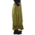 Vishes Damen Maxi-Rock XXXL Baumwolle asymmetrisch langer warmer Rock im Lagenlook mit Taschen olive 36-44